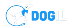 logo of the website dog with leash